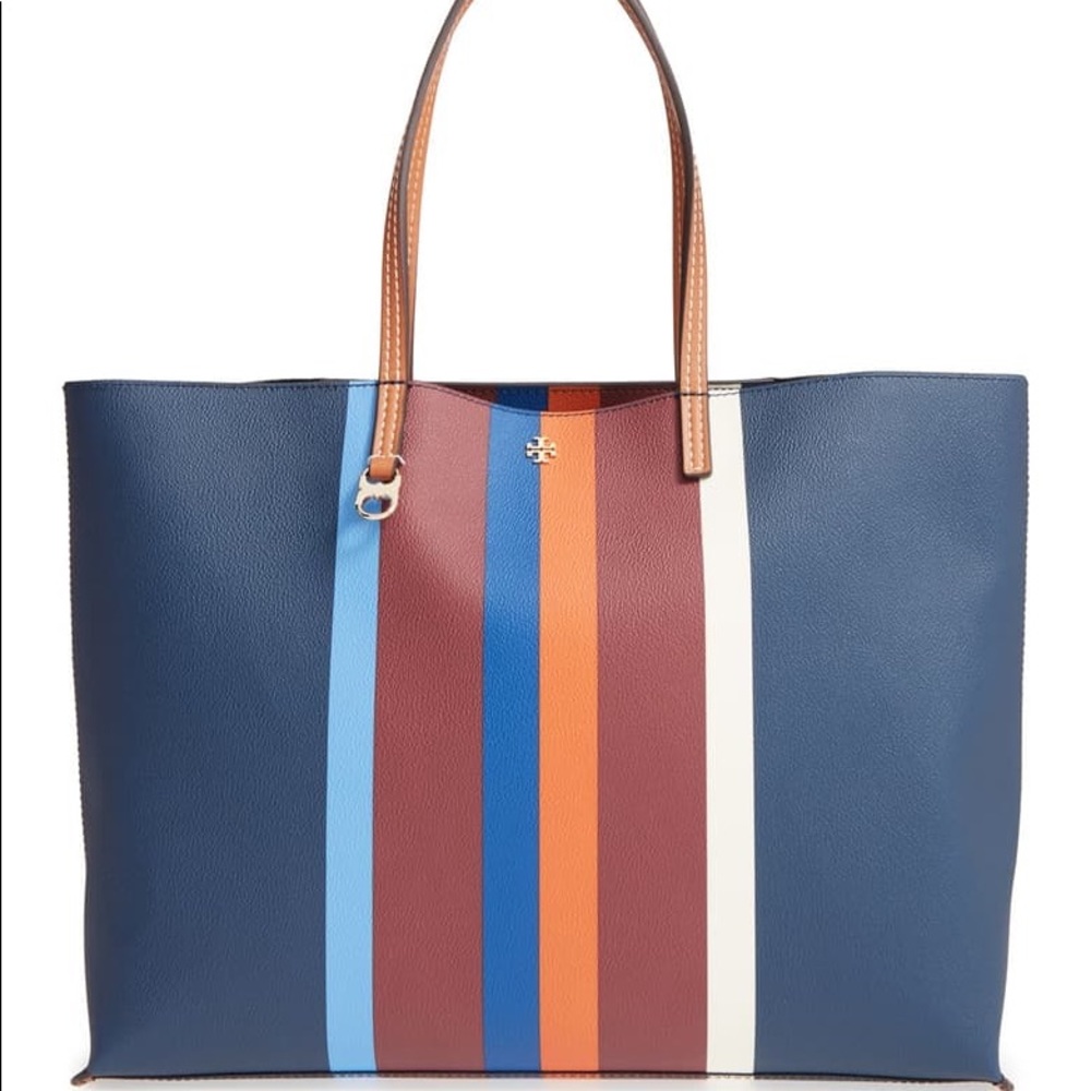 ✨Tory Burch✨Kerrington Striped Tote